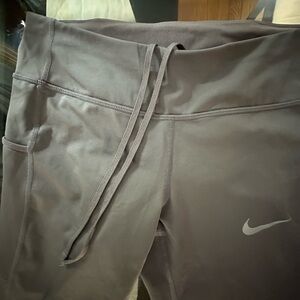 Nike Charcoal Gray Workout Leggings